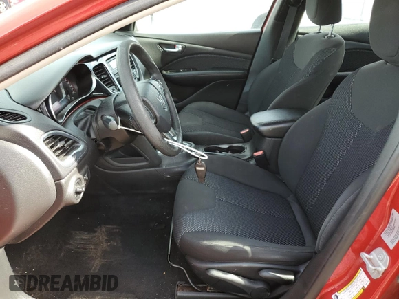 2016 Dodge Dart SXT Sport with VIN 1C3CDFFA4GD817774, listed as a Copart auction lot 46307245 with 113,669 mi miles and Salvage Title. Bid and sale history available at carsss.com. Image 7.