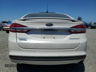 2017 Ford Fusion Titanium with VIN 3FA6P0SU6HR414181, listed as a Copart auction lot 59240095 with 57,224 mi miles and Salvage title. Bid and sale history available at DreamBid. Image 6.