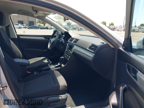 2017 Volkswagen Passat S with VIN 1VWAT7A32HC009657, listed as a IAAI auction lot 42541472 with 100,026 mi miles and . Bid and sale history available at DreamBid. Image 5.