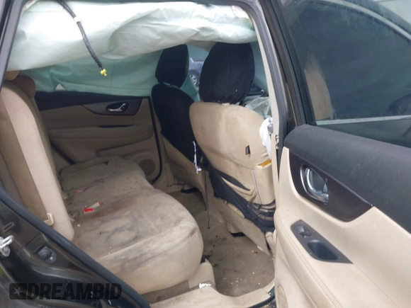 2015 Nissan Rogue SV with VIN KNMAT2MT2FP544690, listed as a IAAI auction lot 41554644 with 204,831 mi miles and . Bid and sale history available at carsss.com. Image 8.