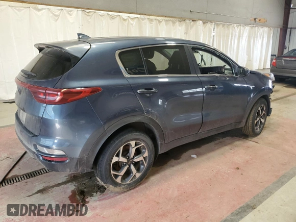 2020 Kia Sportage LX with VIN KNDPMCAC3L7788359, listed as a Copart auction lot 52346785 with Not Provided miles and Salvage Title. Bid and sale history available at DreamBid. Image 3.