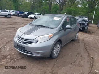 2014 Nissan Note SV with VIN 3N1CE2CP6EL401908, listed as a IAAI auction lot 42142322 with 139,736 mi miles and . Bid and sale history available at DreamBid. Image 2.