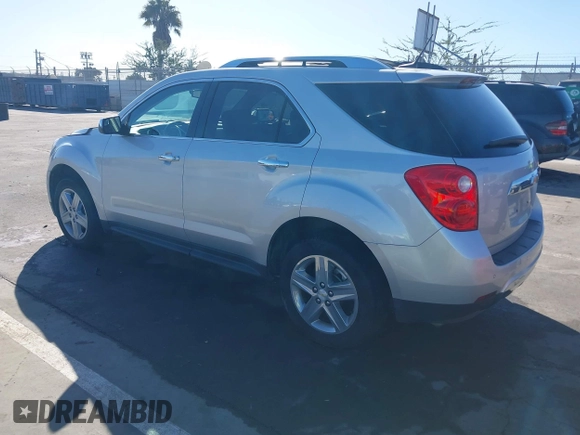 2014 Chevrolet Equinox LTZ with VIN 2GNALDEKXE6191672, listed as a IAAI auction lot 41706804 with 45,507 mi miles. Bid and sale history available at carsss.com. Image 3.