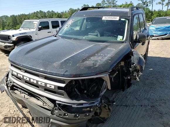 2024 Ford Bronco Sport Big Bend with VIN 3FMCR9B68RRE04374, listed as a Copart auction lot 52355355 with 13,829 mi miles and Salvage title. Bid and sale history available at DreamBid. Image 12.
