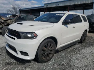 2018 Dodge Durango R/T with VIN 1C4SDJCT5JC254019, listed as a Copart auction lot 43714275 with 99,260 mi miles and Salvage title. Bid and sale history available at DreamBid. Image 1.