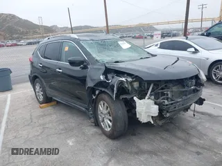 2017 Nissan Rogue SV with VIN KNMAT2MT2HP572573, listed as a IAAI auction lot 42428793 with Not provided miles and . Bid and sale history available at DreamBid. Image 1.