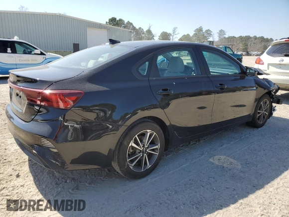 2023 Kia Forte LXS with VIN 3KPF24AD9PE624149, listed as a Copart auction lot 48922915 with 22,648 mi miles and Salvage Title. Bid and sale history available at carsss.com. Image 3.