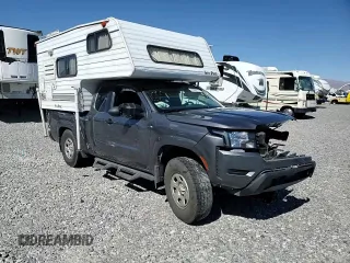 2022 Nissan Frontier S with VIN 1N6ED1CM1NN644435, listed as a Copart auction lot 46060715 with 28,780 mi miles and Salvage title. Bid and sale history available at DreamBid. Image 11.