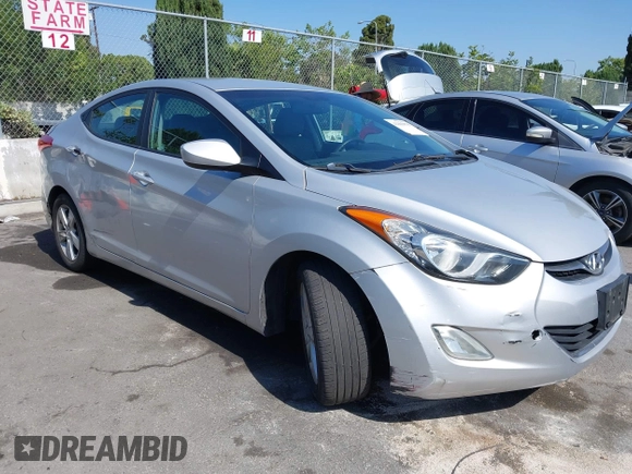 2012 Hyundai Elantra Limited with VIN KMHDH4AE0CU285772, listed as a IAAI auction lot 42303878 with Not provided miles and . Bid and sale history available at DreamBid. Image 1.