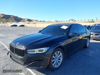 2020 BMW 7 Series 740i xDrive with VIN WBA7T4C06LGF97420, listed as a IAAI auction lot 41331207 with 126,676 mi miles. Bid and sale history available at carsss.com. Image 17.
