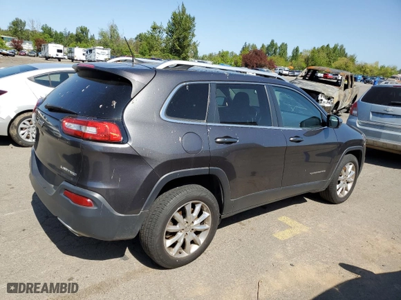 2016 Jeep Cherokee Limited with VIN 1C4PJMDS7GW122991, listed as a Copart auction lot 54013485 with 268,274 mi miles and Clean Title. Bid and sale history available at carsss.com. Image 3.