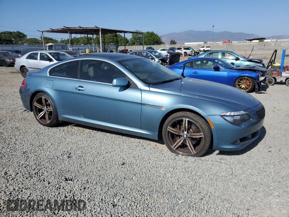 2009 BMW 6 Series 650i z VIN WBAEA535X9CV92748, wystawiony jako Copart lot #59233735 z przebiegiem 116 797 mil mil oraz Czysty tytuł • Clean title. Historia ofert i sprzedaży dostępna na DreamBid. Obrazek 4.