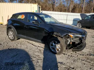 2021 Mazda CX-3 Sport with VIN JM1DKDB71M1510855, listed as a Copart auction lot 85678724 with 26,334 mi miles and Salvage Title. Bid and sale history available at DreamBid. Image 4.