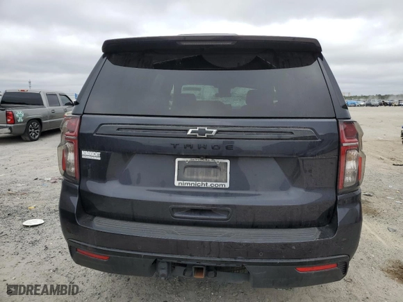 2023 Chevrolet Tahoe Z71 with VIN 1GNSKPKD7PR164466, listed as a Copart auction lot 44533305 with 51,782 mi miles and Salvage Title. Bid and sale history available at carsss.com. Image 6.
