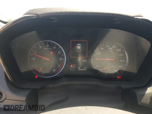 2022 Subaru WRX Premium with VIN JF1VBAF60N9004804, listed as a Copart auction lot 57851005 with 45,840 mi miles and Salvage title. Bid and sale history available at DreamBid. Image 9.