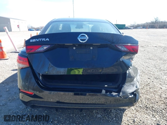 2022 Nissan Sentra S with VIN 3N1AB8BV0NY225010, listed as a IAAI auction lot 41815710 with 75,142 mi miles. Bid and sale history available at carsss.com. Image 17.
