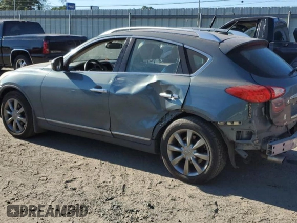 2008 Infiniti EX Journey with VIN JNKAJ09F08M356296, listed as a Copart auction lot 76591504 with 182,303 mi miles and Salvage Title. Bid and sale history available at DreamBid. Image 2.