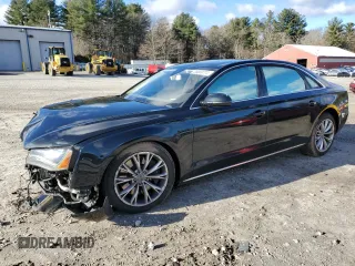 2012 Audi A8 L with VIN WAURVAFD2CN003544, listed as a Copart auction lot 85859774 with 119,736 mi miles and Clean Title. Bid and sale history available at carsss.com. Image 1.
