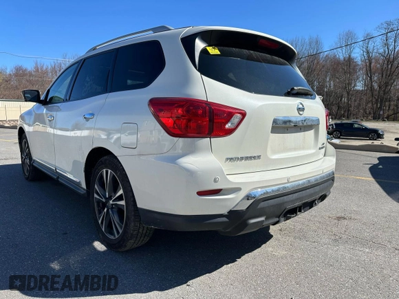 2019 Nissan Pathfinder S with VIN 5N1DR2MM3KC585329, listed as a Copart auction lot 52754905 with 188,772 mi miles and Clean title. Bid and sale history available at DreamBid. Image 2.
