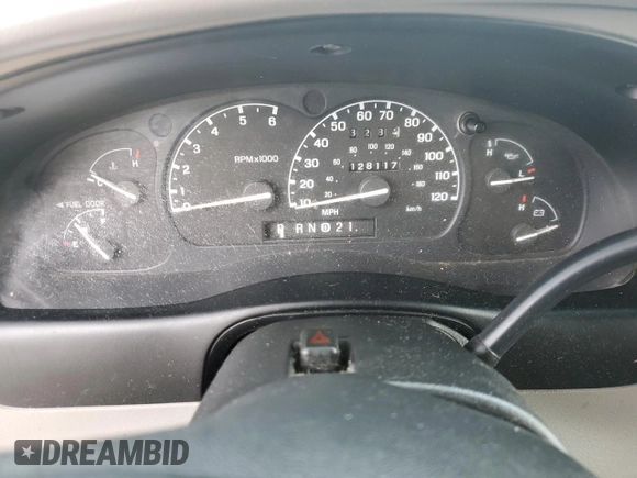 1998 Ford Ranger XL with VIN 1FTYR10U0WUC13727, listed as a Copart auction lot 53261175 with 128,117 mi miles and Salvage Title. Bid and sale history available at DreamBid. Image 9.