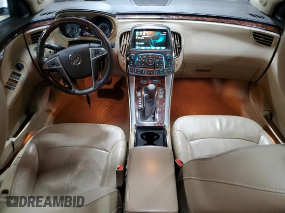 2012 Buick LaCrosse Touring with VIN 1G4GJ5E3XCF137276, listed as a Copart auction lot 51649255 with 102,265 mi miles and Salvage title. Bid and sale history available at DreamBid. Image 8.