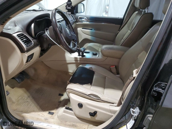2014 Jeep Grand Cherokee Overland with VIN 1C4RJFCG8EC320849, listed as a Copart auction lot 49447355 with 183,726 mi miles and Salvage Title. Bid and sale history available at carsss.com. Image 7.