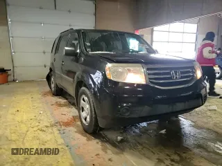 2015 Honda Pilot LX with VIN 5FNYF4H28FB044465, listed as a Copart auction lot 45583235 with 149,082 mi miles and Salvage Title. Bid and sale history available at DreamBid. Image 12.