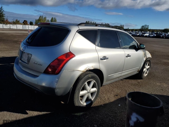 2005 Nissan Murano SE with VIN JN8AZ08W95W409979, listed as a Copart auction lot 73657084 with 0 mi miles and Non Repairable. Bid and sale history available at carsss.com. Image 3.