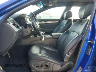2020 Genesis G80 3.8L with VIN KMTFN4JE6LU328793, listed as a Copart auction lot 42921135 with 61,063 mi miles and Salvage Title. Bid and sale history available at DreamBid. Image 7.