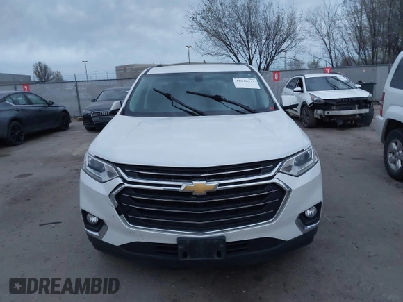 2018 Chevrolet Traverse LT Cloth with VIN 1GNERGKW3JJ232942, listed as a IAAI auction lot 41840374 with 96,701 mi miles. Bid and sale history available at carsss.com. Image 12.