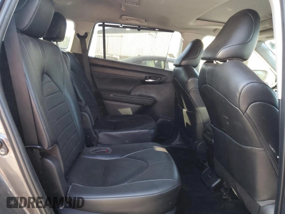 2023 Toyota Highlander L with VIN 5TDKDRAH7PS009775, listed as a Copart auction lot 61952625 with 55,475 mi miles and Salvage title. Bid and sale history available at DreamBid. Image 11.