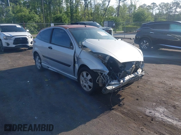 2001 Ford Focus ZX3 with VIN 3FAFP313X1R117916, listed as a IAAI auction lot 42123596 with 88,599 mi miles and . Bid and sale history available at DreamBid. Image 1.