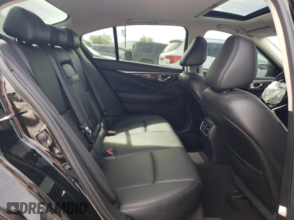 2019 Infiniti Q50 Luxe z VIN JN1EV7AR9KM555279, wystawiony jako Copart lot #53832605 z przebiegiem 96 415 mil mil oraz Szkoda całkowita • Salvage title. Historia ofert i sprzedaży dostępna na DreamBid. Obrazek 10.