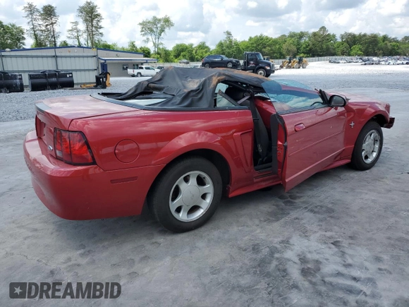 2000 Ford Mustang z VIN 1FAFP4449YF281935, wystawiony jako Copart lot #49970805 z przebiegiem 248 106 mil mil oraz Szkoda całkowita • Salvage title. Historia ofert i sprzedaży dostępna na DreamBid. Obrazek 3.
