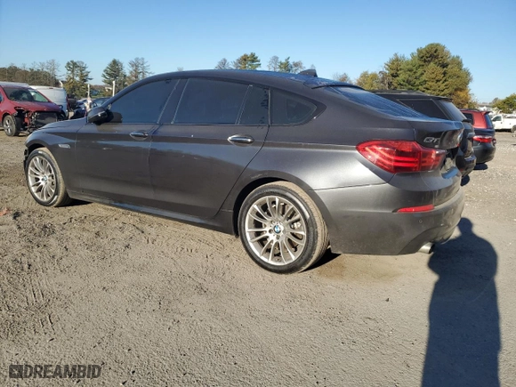2015 BMW 5 Series Gran Turismo 535i with VIN WBA5M2C50FD872125, listed as a Copart auction lot 76184974 with 131,090 mi miles and Salvage Title. Bid and sale history available at carsss.com. Image 2.