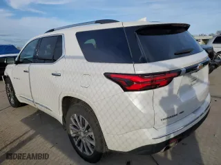 2022 Chevrolet Traverse Premier with VIN 1GNEVKKW9NJ125026, listed as a Copart auction lot 46360055 with 50,505 mi miles and Salvage Title. Bid and sale history available at carsss.com. Image 2.