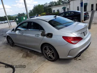 2015 Mercedes-Benz CLA 250 with VIN WDDSJ4EB4FN283897, listed as a Copart auction lot 54503215 with 98,167 mi miles and Salvage Title. Bid and sale history available at DreamBid. Image 2.