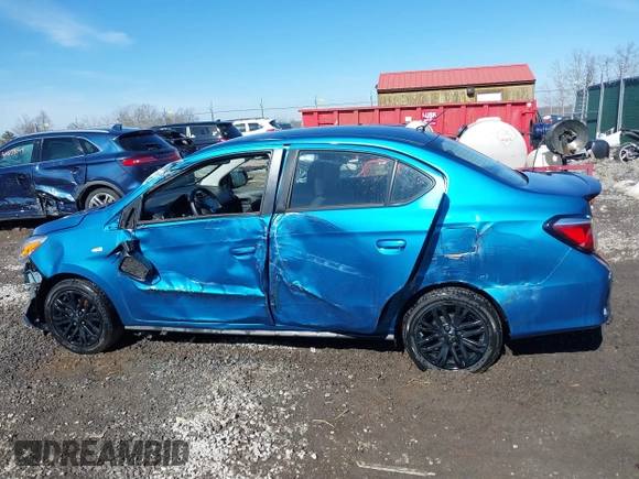 2022 Mitsubishi Mirage ES z VIN ML32FUFJ7NHF08253, wystawiony jako IAAI lot #41639044 z przebiegiem 35 870 mil mil oraz . Historia ofert i sprzedaży dostępna na DreamBid. Obrazek 14.