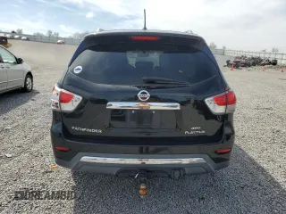 2013 Nissan Pathfinder S with VIN 5N1AR2MM8DC657454, listed as a Copart auction lot 50247115 with 114,509 mi miles and Salvage Title. Bid and sale history available at carsss.com. Image 6.