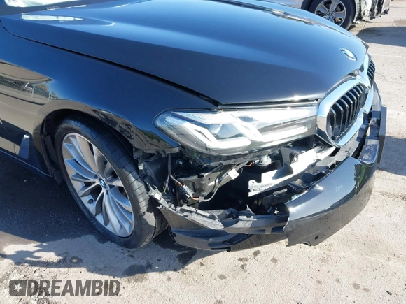 2021 BMW 5 Series 530i с VIN WBA53BH05MWX01307, выставлен на аукционе IAAI как лот 41755966 с пробегом 73 780 миль миль и . История ставок и продаж доступна на DreamBid. Изображение 6.
