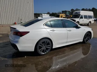 2020 Acura TLX w/A-Spec Pkg with VIN 19UUB1F64LA010723, listed as a Copart auction lot 44362595 with 96,818 mi miles and Salvage Title. Bid and sale history available at carsss.com. Image 3.