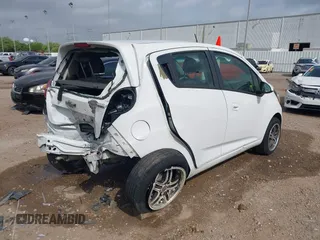 2014 Chevrolet Spark LT with VIN KL8CD6S94EC426322, listed as a IAAI auction lot 41894970 with 65,818 mi miles. Bid and sale history available at carsss.com. Image 4.
