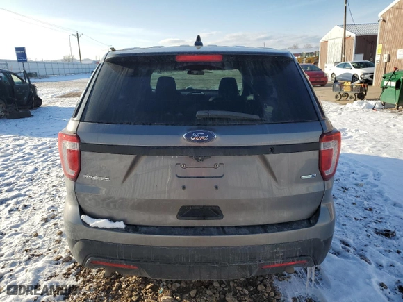 2017 Ford Police Interceptor Utility with VIN 1FM5K8ARXHGC14133, listed as a Copart auction lot 84301424 with 169,517 mi miles and Salvage Title. Bid and sale history available at carsss.com. Image 6.