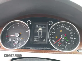 2012 Volkswagen CC Lux PZEV with VIN WVWHP7AN0CE552624, listed as a IAAI auction lot 42134600 with 122,543 mi miles. Bid and sale history available at carsss.com. Image 7.
