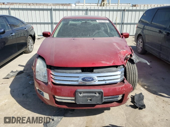 2008 Ford Fusion SEL with VIN 3FAHP08108R221949, listed as a Copart auction lot 48541285 with 0 mi miles and Salvage Title. Bid and sale history available at carsss.com. Image 5.