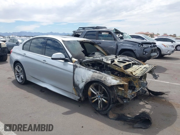 2015 BMW 3 Series 320i xDrive with VIN WBA3C3G52FNS75840, listed as a IAAI auction lot 41873015 with Not provided miles and . Bid and sale history available at DreamBid. Image 1.