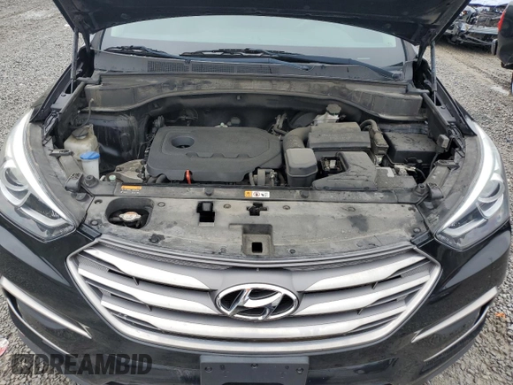 2017 Hyundai Santa Fe 2.4L с VIN 5NMZTDLB3HH042323, выставлен на аукционе Copart как лот 58726415 с пробегом 126 407 миль миль и Списание • Salvage title. История ставок и продаж доступна на DreamBid. Изображение 12.