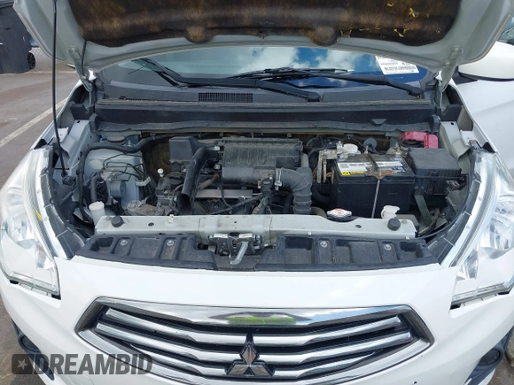 2017 Mitsubishi Mirage ES z VIN ML32F3FJ3HH000535, wystawiony jako IAAI lot #42279044 z przebiegiem 98 289 mil mil oraz . Historia ofert i sprzedaży dostępna na DreamBid. Obrazek 10.