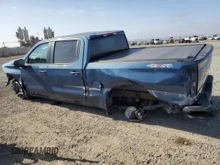 2024 Chevrolet Silverado 1500 RST with VIN 1GCPDEEKXRZ207921, listed as a Copart auction lot 70812624 with 8,207 mi miles and Salvage Title. Bid and sale history available at carsss.com. Image 2.