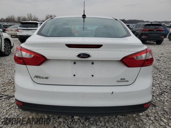 2013 Ford Focus SE with VIN 1FADP3F28DL260664, listed as a Copart auction lot 52767835 with 102,417 mi miles and Clean Title. Bid and sale history available at carsss.com. Image 6.